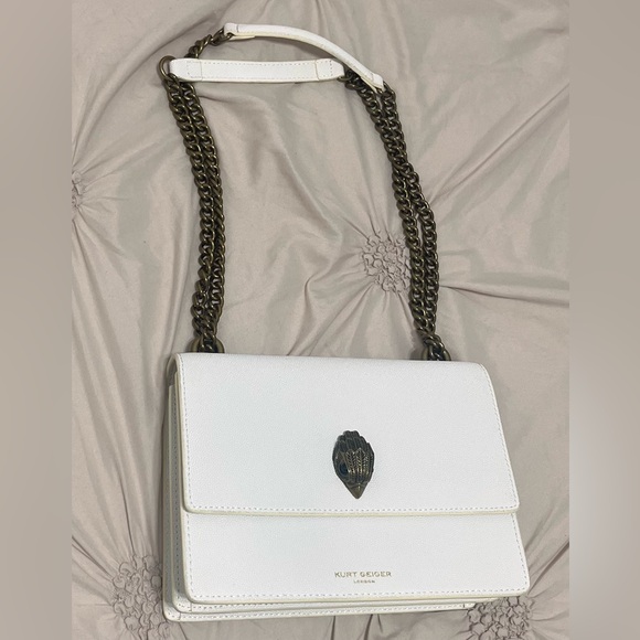 Kurt Geiger Crossbody Bag with Gold Chain - Picture 10 of 14